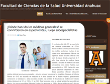 Tablet Screenshot of fcsanahuac.com